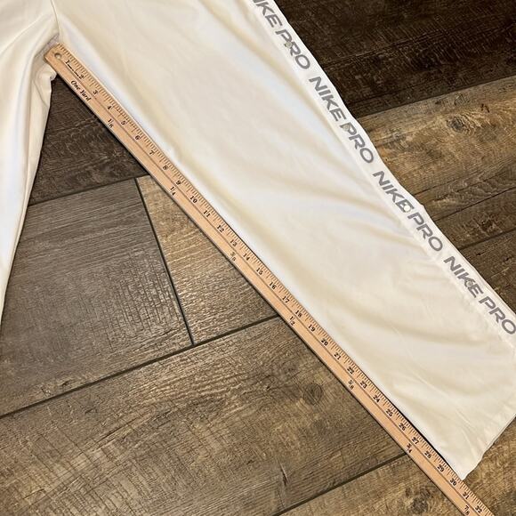 Nike Pro Flex Women's Tear Away Loose Fit Pants Off White Size M - Picture 7 of 13